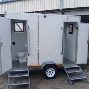 2 Door VIP Mobile  Toilet