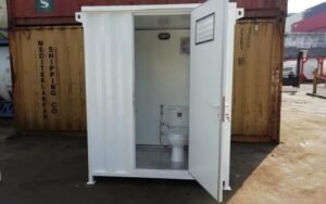 Portable Steel Toilet Unit