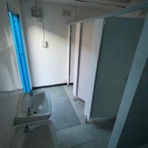 Vandal proof Toilet Container