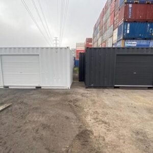 Refurbished Container With Roller Door