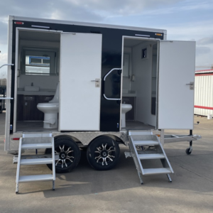 Luxury VIP Mobile Toilet Restroom Trailer