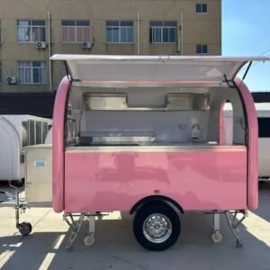 Mobile Food Trailer / Catering Trailer for sale (Pink)