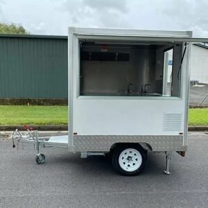 Small Modern Mobile Food Trailer