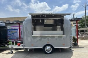 Small Airstream Mobile Food Trailer