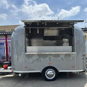 Small Air Stream Mobile Food Trailer
